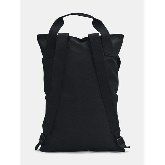 Under Armour Unisex Project Rock Gym Sack Training Bag Backpack Black New NWT - Picture 2 of 7